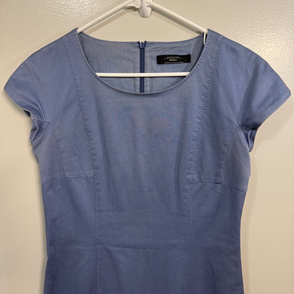 Weekend Max Mara Blue Dress